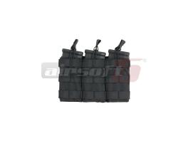 8Fields buzunar open top triplu M4 Negru