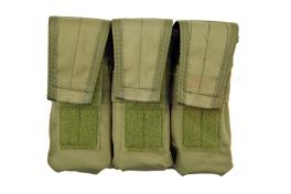 8Fields buzunar triplu port incarcatoare M4/M16/AK Olive 