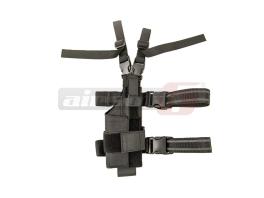 8Fields toc pistol modular pentru picior Negru