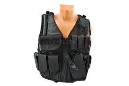 8Fields vesta tactica cu plasa Neagra