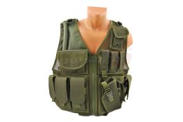 8fields vesta tactica cu plasa Olive