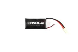 A2A acumulator LiPo 7.4V 1200mAh paralelipiped