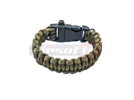 ACM bratara sfoara paracord Olive