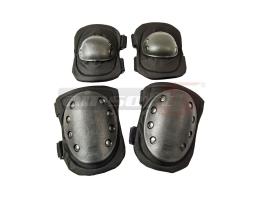 ACM set genunchiere + cotiere Negru