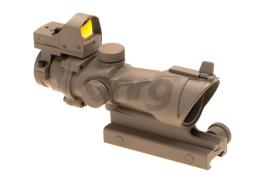 Aim-O combo combat scope ACOG 4x32 / Reflex Sight Desert