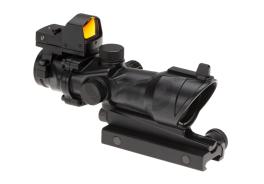 Aim-O combo combat scope ACOG 4x32IR / Reflex Sight Negru