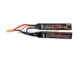 ASG acumulator LiPo 7.4V 1300mAh crane x2