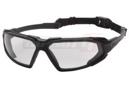 ASG ochelari tactici de protectie reglabili albi
