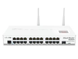 Cloud Router Switch, 24 x Gigabit, 1 x SFP, RouterOS L5