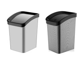 Cos gunoi cu capac oscilant 11.6L