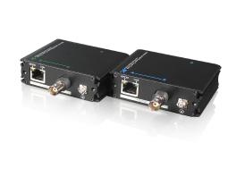Extender date+PoE (EPOC) pe cablu Coaxial/UTP, 400-500 metri