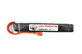 G&P acumulator LiPo 7.4V 1200mAh compact Deans