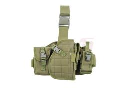 GFC platforma molle cu toc pistol si buzunare Olive