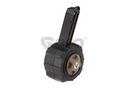 HFC incarcator drum mag G17 200 bile Negru
