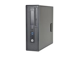 HP Prodesk 600 G2, Core i5-6500 pana la 3.60GHz, 8GB DDR4, 256GB SSD, DVD, SFF, calculator refurbished, Windows 10 Pro
