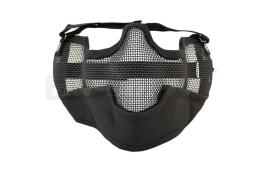 Invader gear masca metal mare Negru