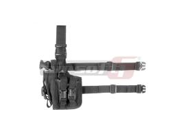 Invader Gear toc pistol pentru picior Stanga SOF Negru