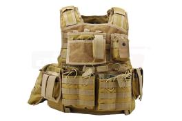 Invader Gear vesta tactica Mod Carrier Combo Coyote