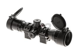 Leapers luneta BugBuster AO RGB Mil-dot 3-9x32 1'' cu inele QD