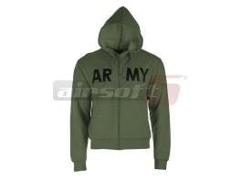 Mil-Tec hanorac cu fermoar Olive XL