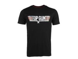 Mil-Tec tricou M.Druck TopGun Negru XL