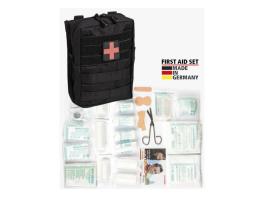 Mil-Tec trusa prim ajutor mare Negru