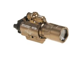 Night Evolution lanterna + laser X400U Dark Earth