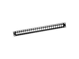 Patch Panel 24 porturi blank keystone 1U