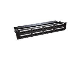 Patch Panel 2U, UTP cat6, 48 porturi RJ45
