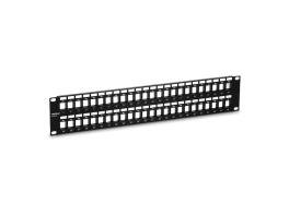 Patch Panel 48 porturi blank keystone 2U