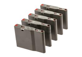 Silverback SRS set 5 incarcatoare plastic 25 bile Verde