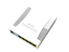 Smart Switch 5 x Gigabit (4 x PoE), 1 x SFP