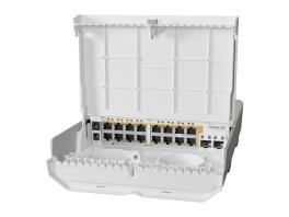 Smart Switch outdoor 16 x Gigabit PoE-Out, 2 x SFP+