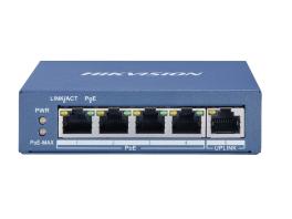 Switch 4 porturi POE Gigabit Hikvison DS-3E0505P-E