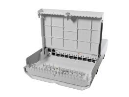 Switch netFiber 9, 4 x SFP+ 10G, 5 x SFP 1G, 1 x Gigabit (PoE-In), outdoor