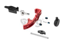 TTI Airsoft Extended Charging Handle cu Selector Switch Rosu AAP01