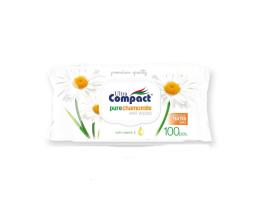 Ultra compact servetele umede cu capac Pure Camomile WW132 100 buc