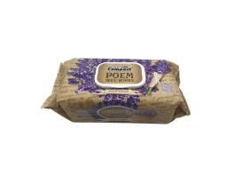 Ultra compact servetele umede Poem French Lavanda WW172 100 buc