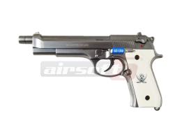 WE Beretta M92 long Silver Custom