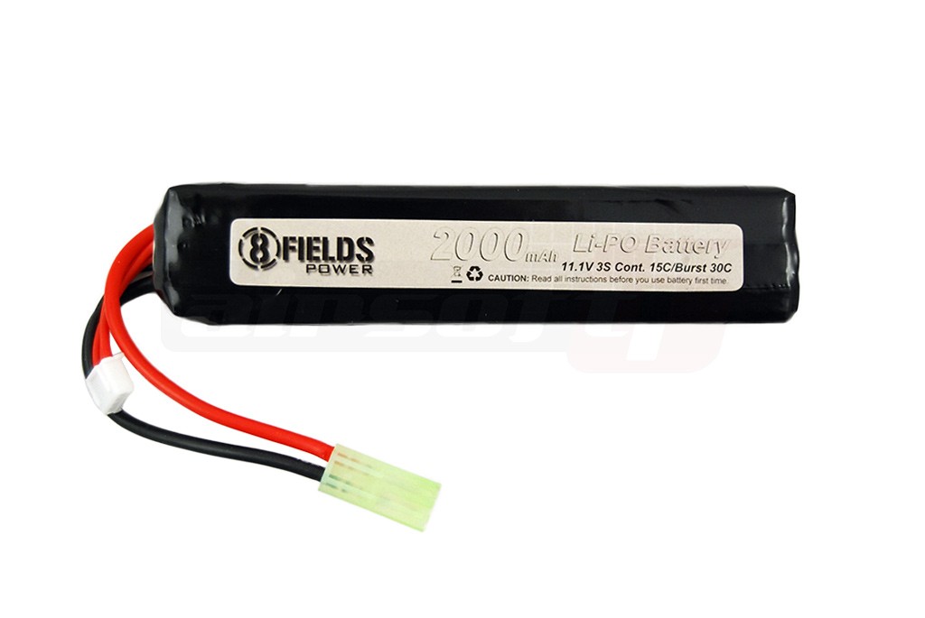 8Fields acumulator LiPo 11.1V 2000 mAh compact