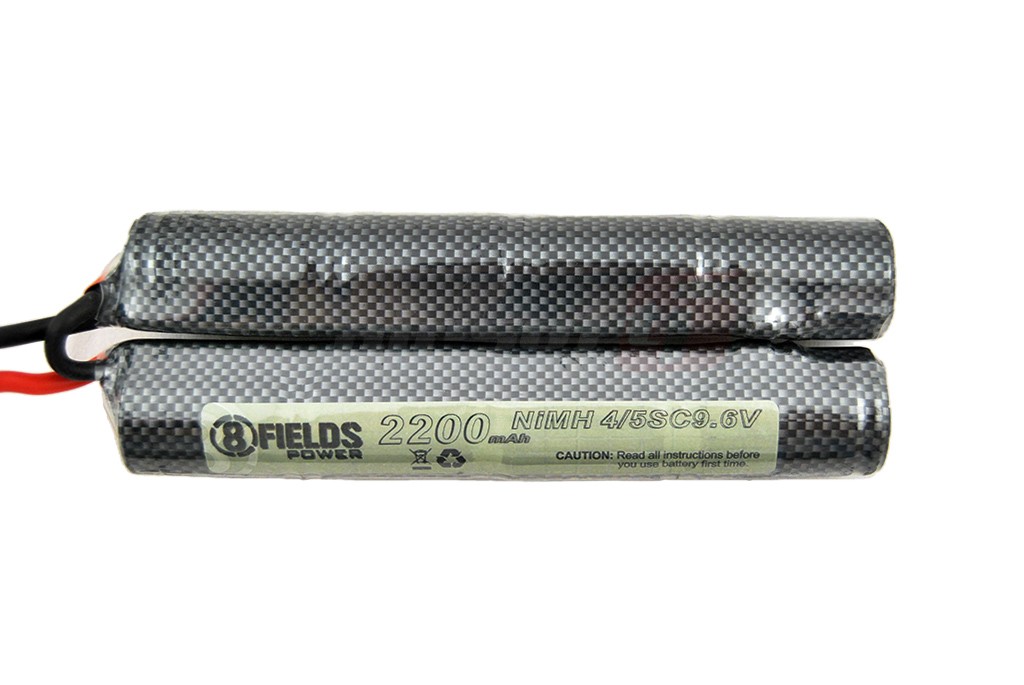 8Fields acumulator NiMh 9.6V 2200 mAh large crane