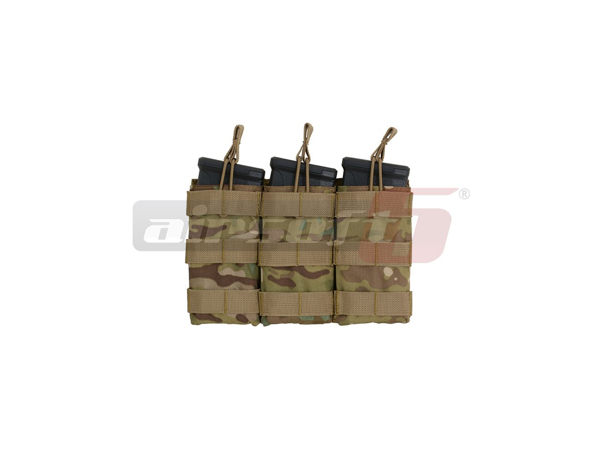 8Fields buzunar open top triplu M4 Multicam