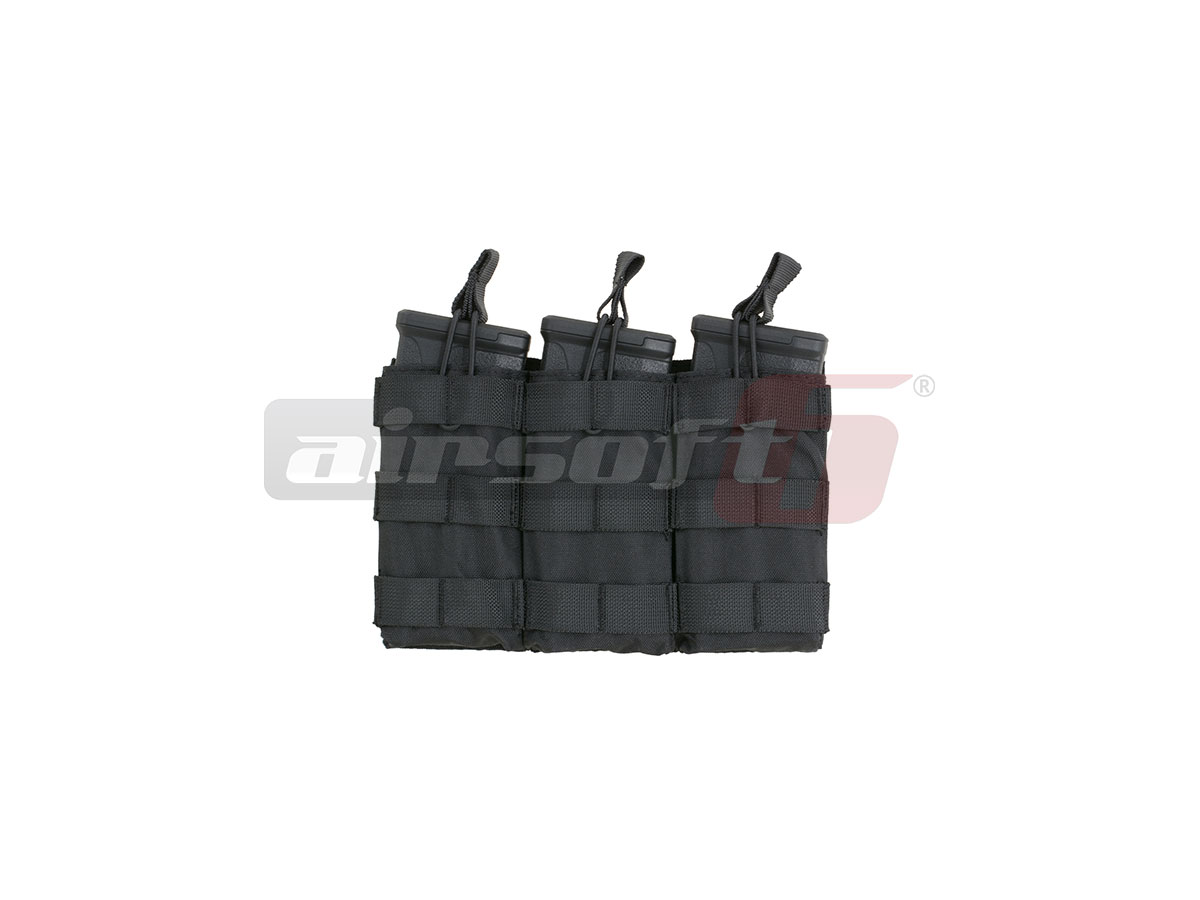 8Fields buzunar open top triplu M4 Negru