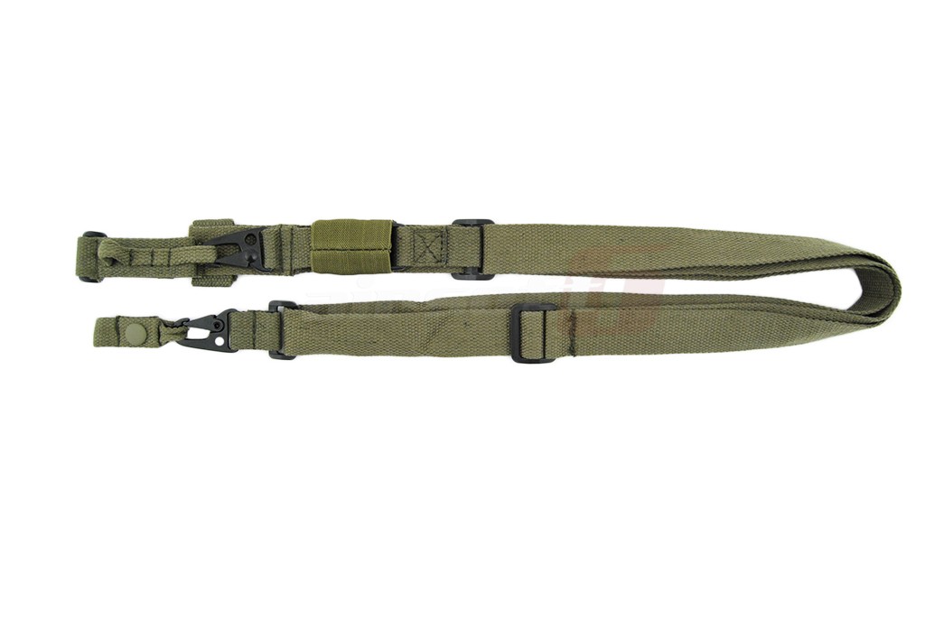 8Fields curea din bumbac cu suporti aditionali Olive