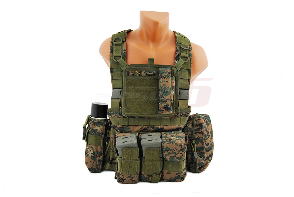 8FIelds harnasament utilitar comando recon Digital Woodland