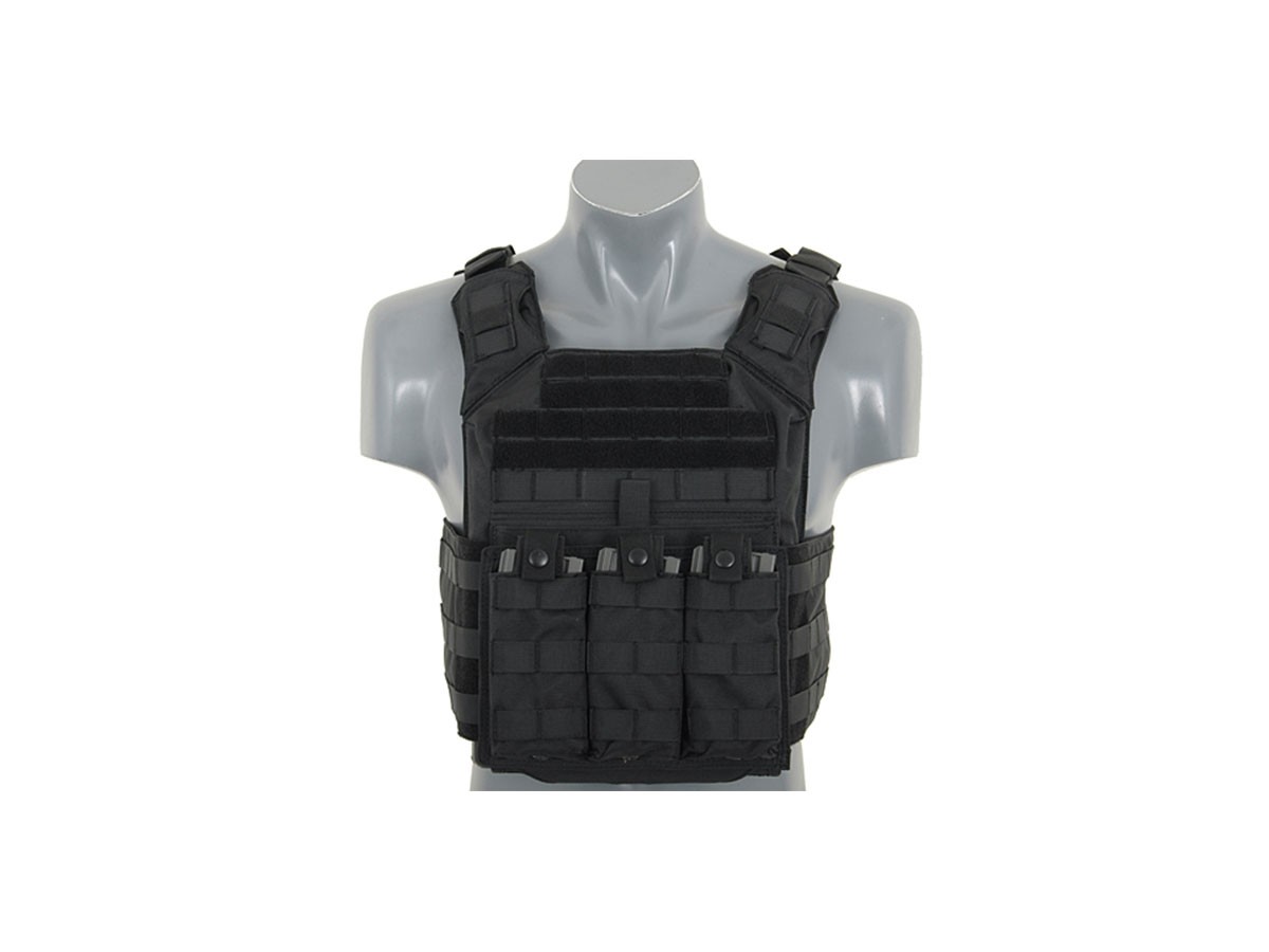 8Fields plate carrier First Responder Negru