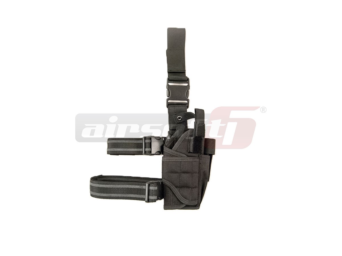 8Fields toc pistol reglabil pentru picior Negru