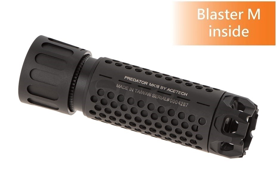 Acetech tracer Predator Mk. III cu unitate Blaster M Negru