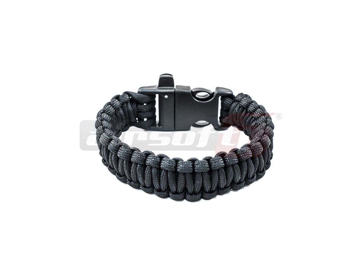 ACM bratara sfoara paracord Negru