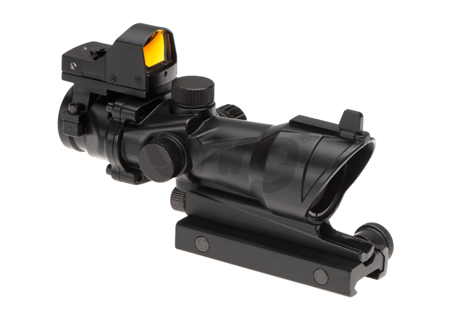Aim-O combo combat scope ACOG 4x32IR / Reflex Sight Negru